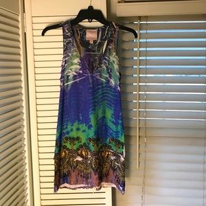 Funky Tie Dye Mini Dress